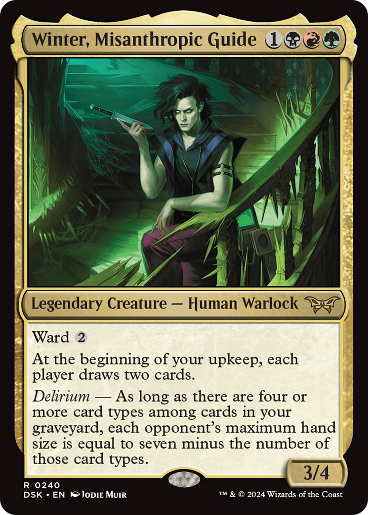 Winter, Misanthropic Guide [Duskmourn: House of Horror]-1