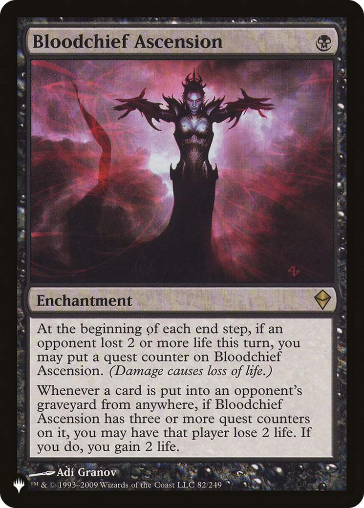 Bloodchief Ascension [The List]-1