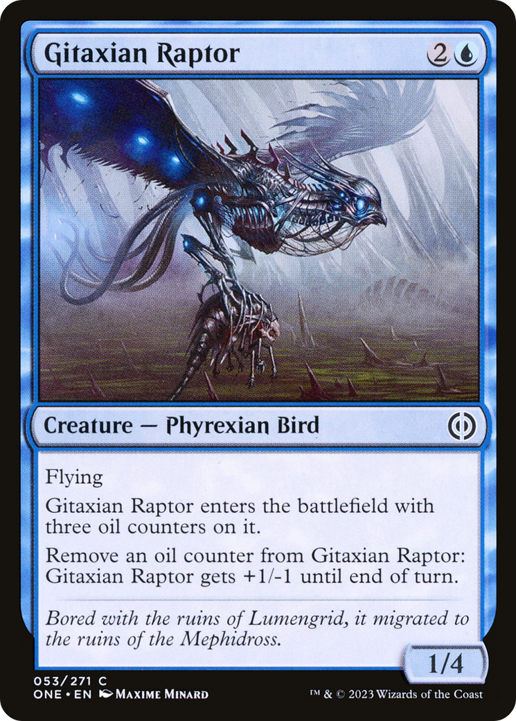 Gitaxian Raptor [Phyrexia: All Will Be One]-1