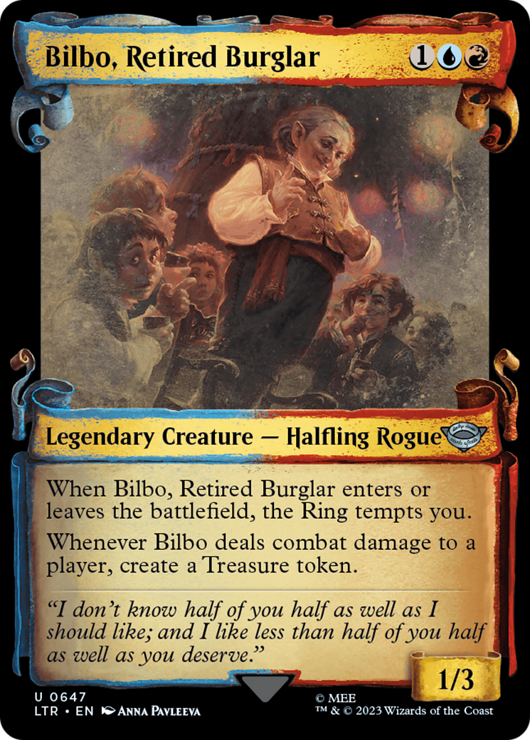 Bilbo, Retired Burglar [The Lord of the Rings: Tales of Middle-Earth Showcase Scrolls]-1