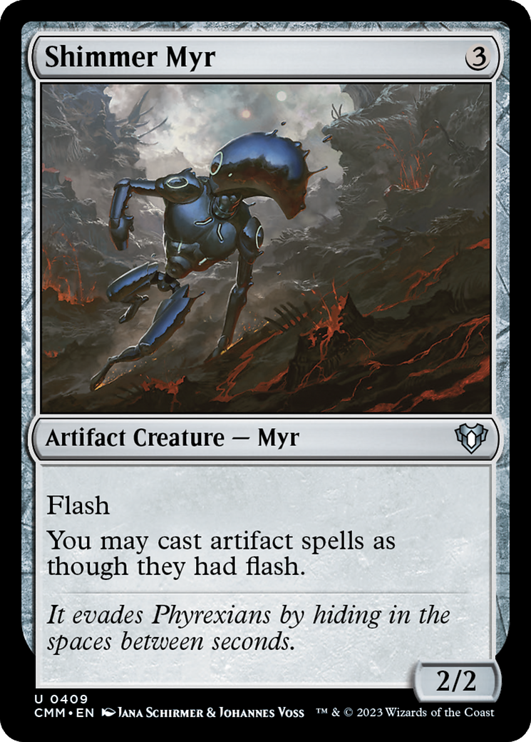 Shimmer Myr [Commander Masters]-1