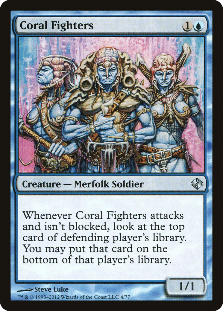 Coral Fighters [Duel Decks: Venser vs. Koth]-1