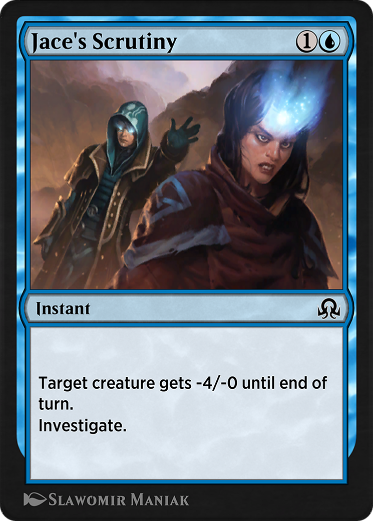 Jace's Scrutiny (SIR-078) - Shadows over Innistrad Remastered-1