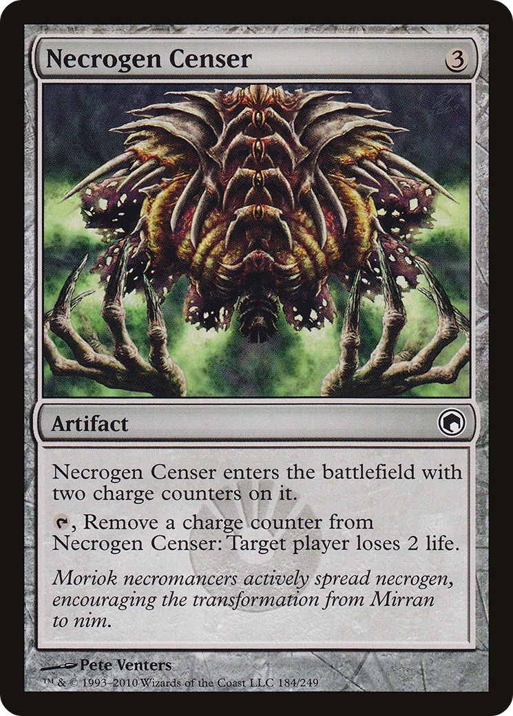 Necrogen Censer [Scars of Mirrodin]-1