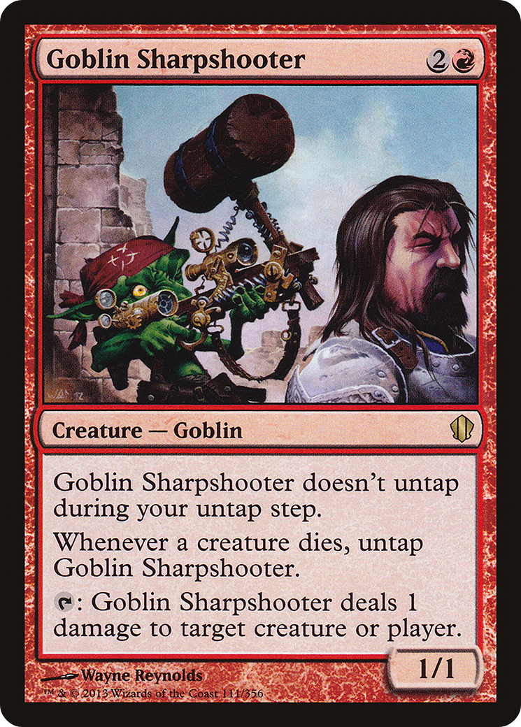 Goblin Sharpshooter [Commander 2013]-1