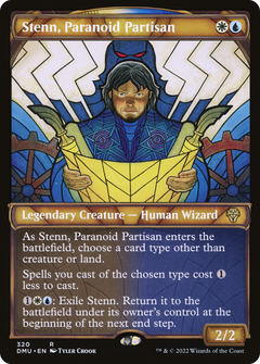 Stenn, Paranoid Partisan (Showcase) [Dominaria United]-1