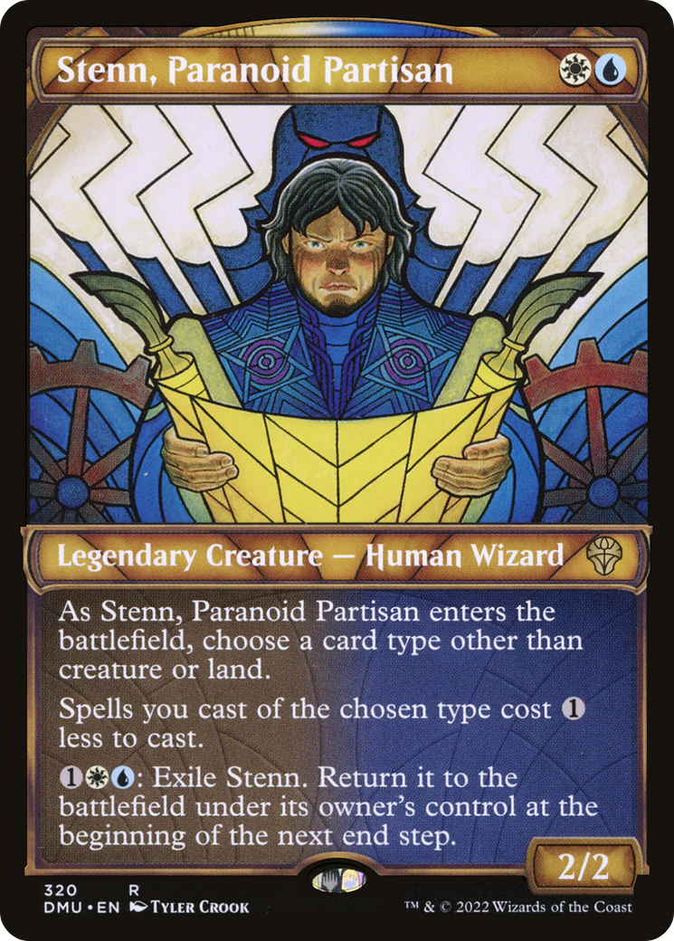 Stenn, Paranoid Partisan (Showcase) [Dominaria United]-1
