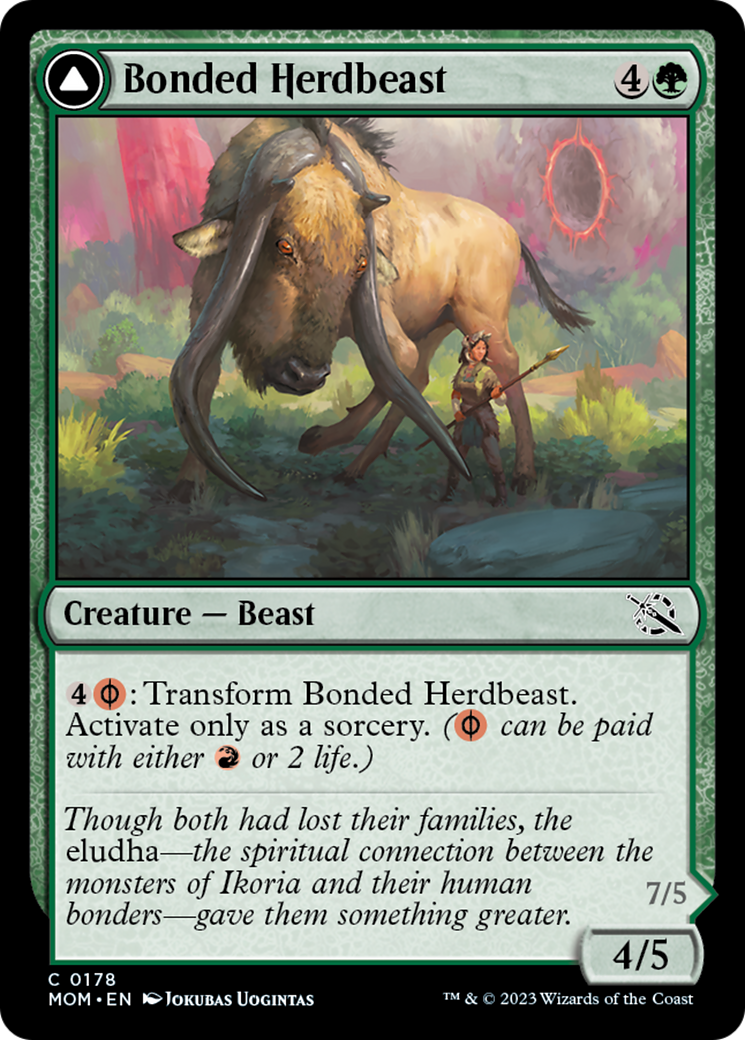 Bonded Herdbeast // Plated Kilnbeast [March of the Machine]-1
