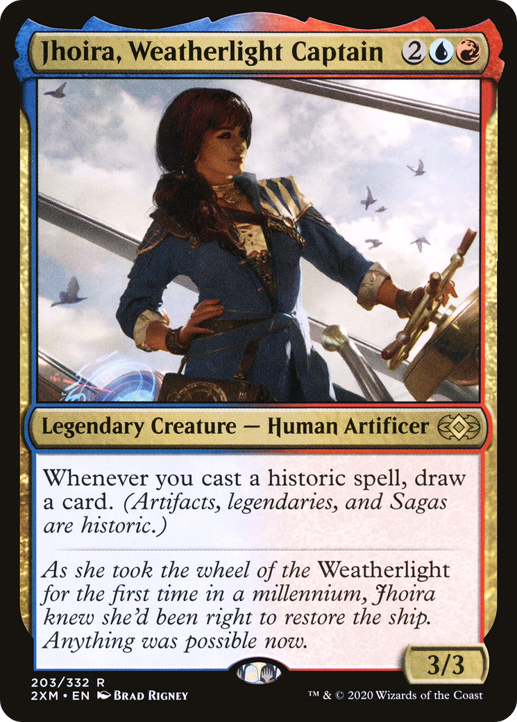 Jhoira, Weatherlight Captain [Double Masters]-1