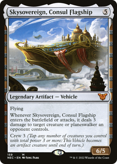 Skysovereign, Consul Flagship [Kamigawa: Neon Dynasty Commander]-1