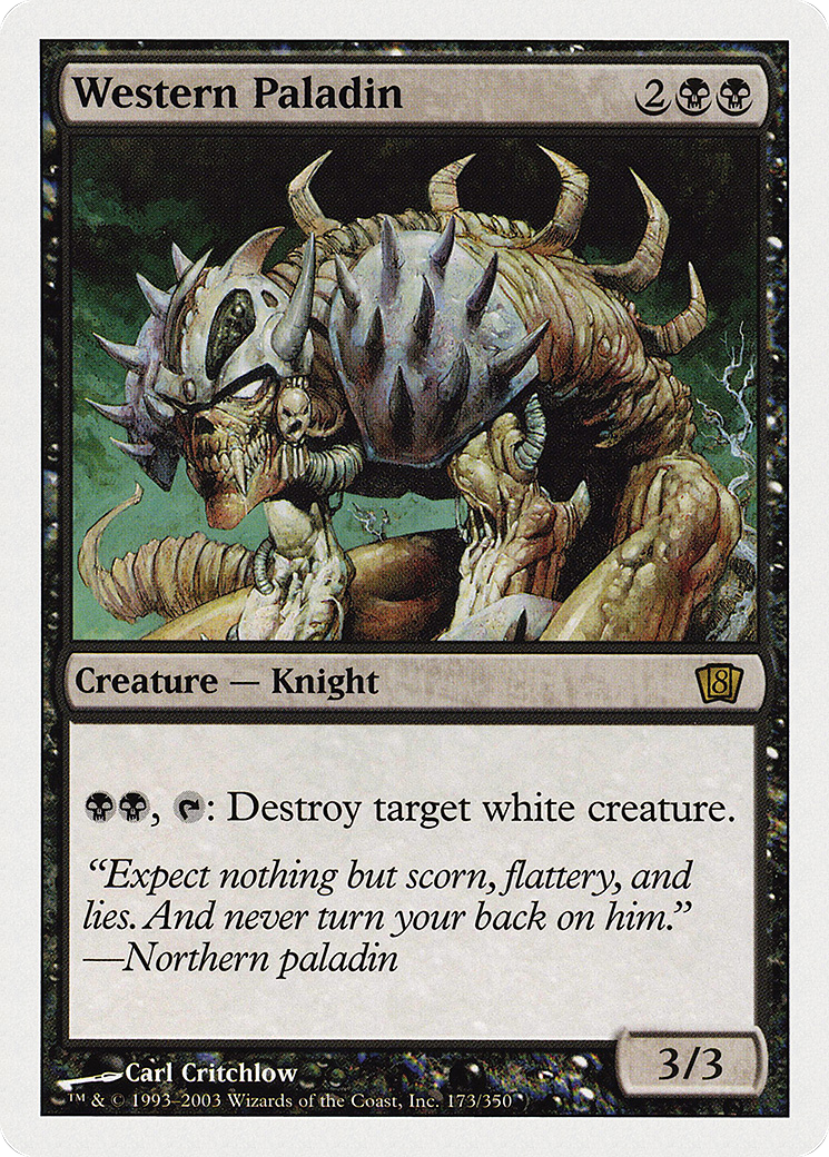Western Paladin (8ED-173) - 8th Edition Foil-1