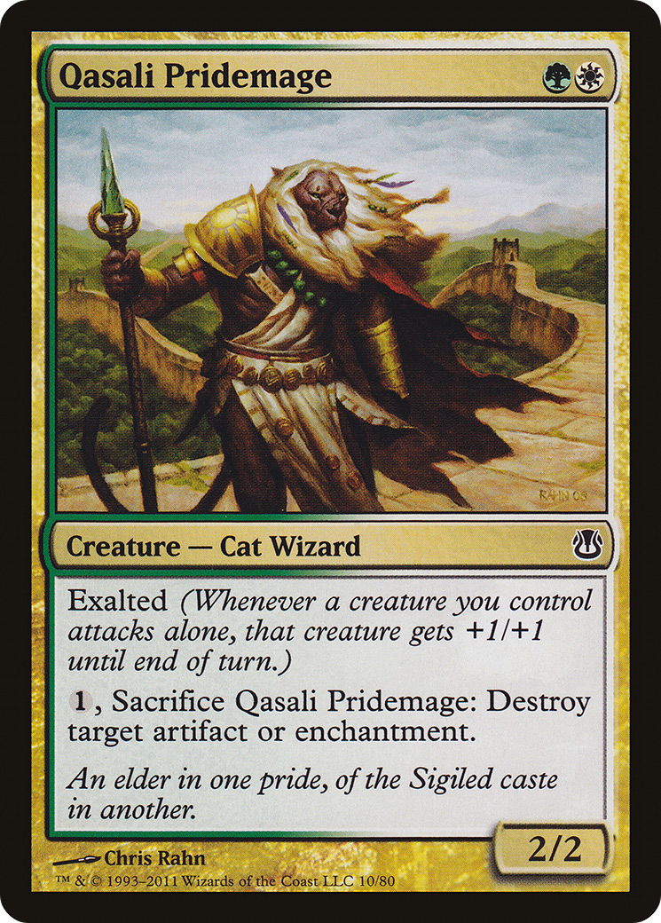 Qasali Pridemage [Duel Decks: Ajani vs. Nicol Bolas]-1