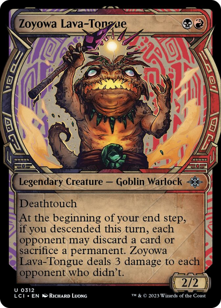 Zoyowa Lava-Tongue (Showcase) [The Lost Caverns of Ixalan]-1