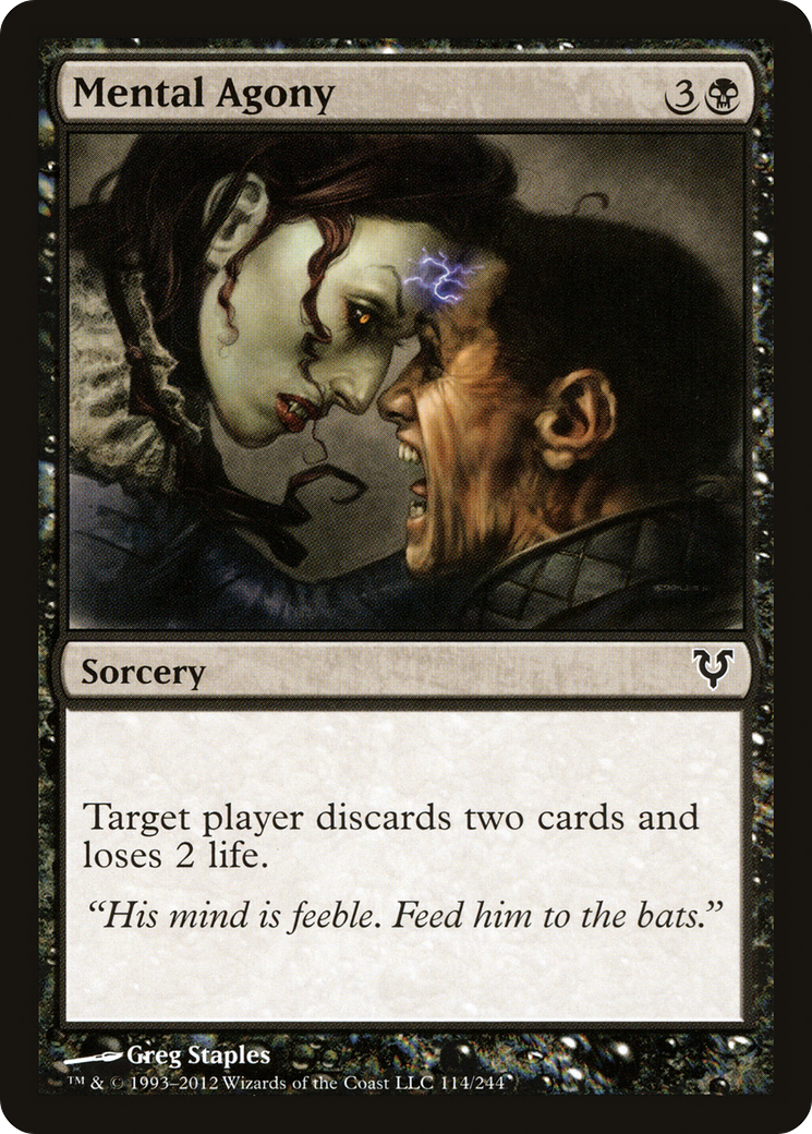Mental Agony [Avacyn Restored]-1