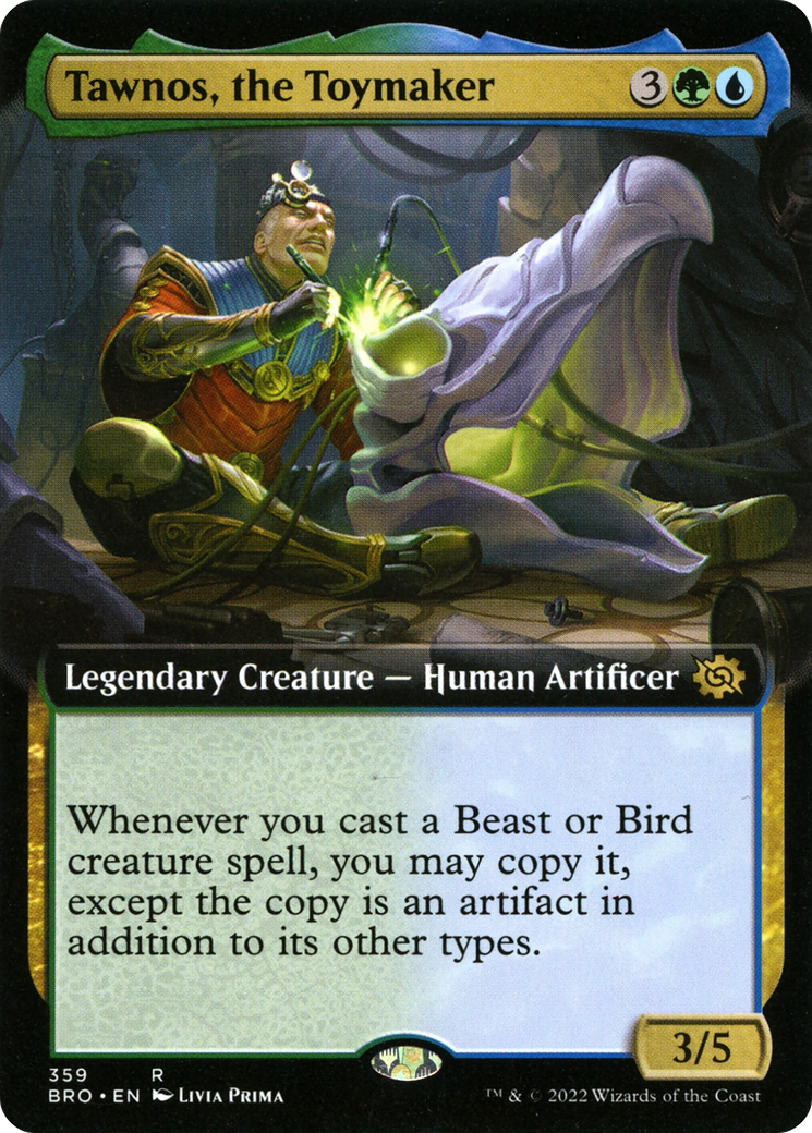 Tawnos, the Toymaker (Extended Art) [The Brothers' War]-1