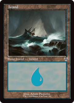 Island (291) (Retro Frame) [Innistrad Remastered]-1