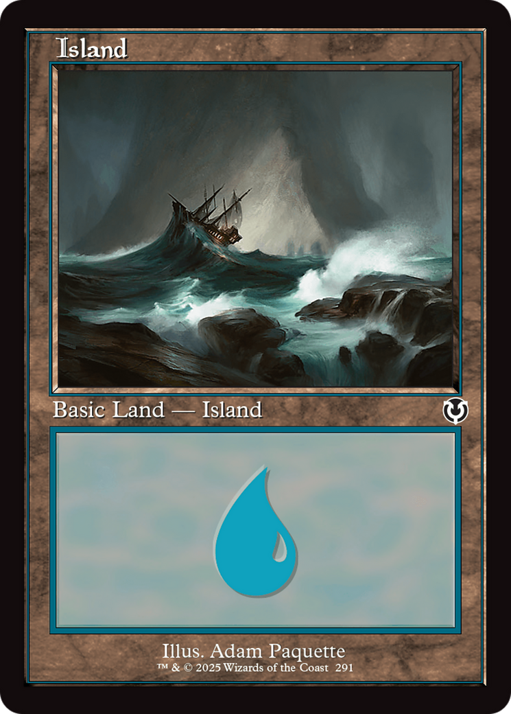Island (291) (Retro Frame) [Innistrad Remastered]-1