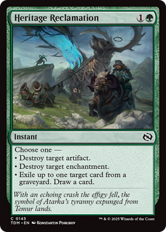 Heritage Reclamation [Tarkir: Dragonstorm]-1