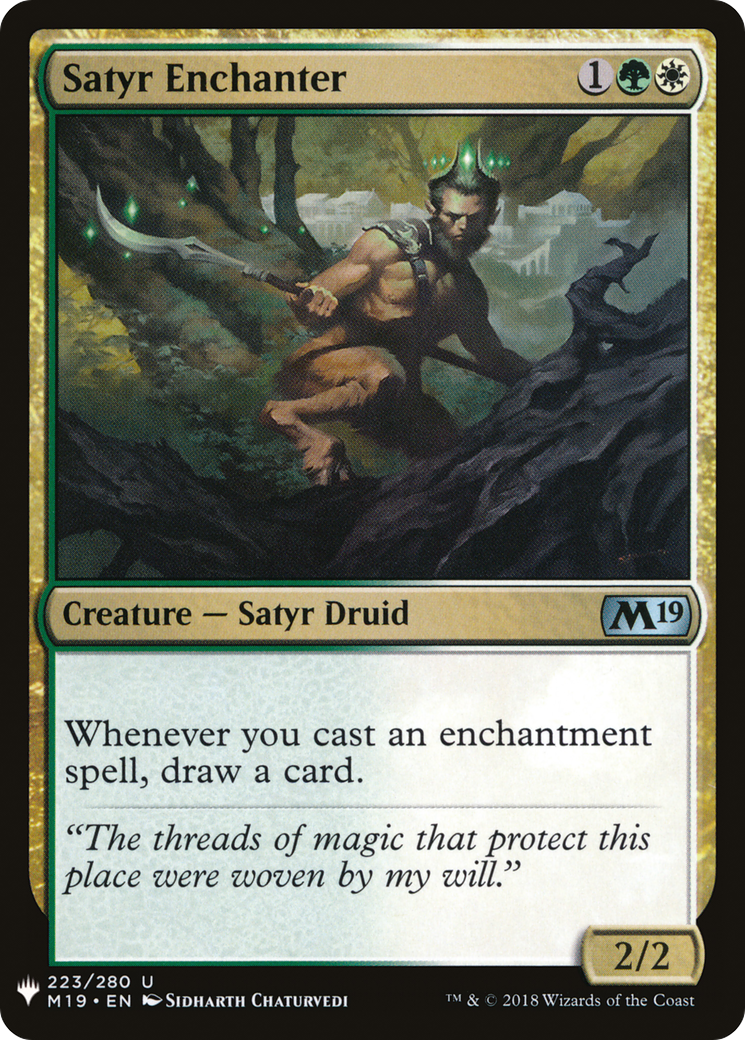 Satyr Enchanter [Mystery Booster]-1