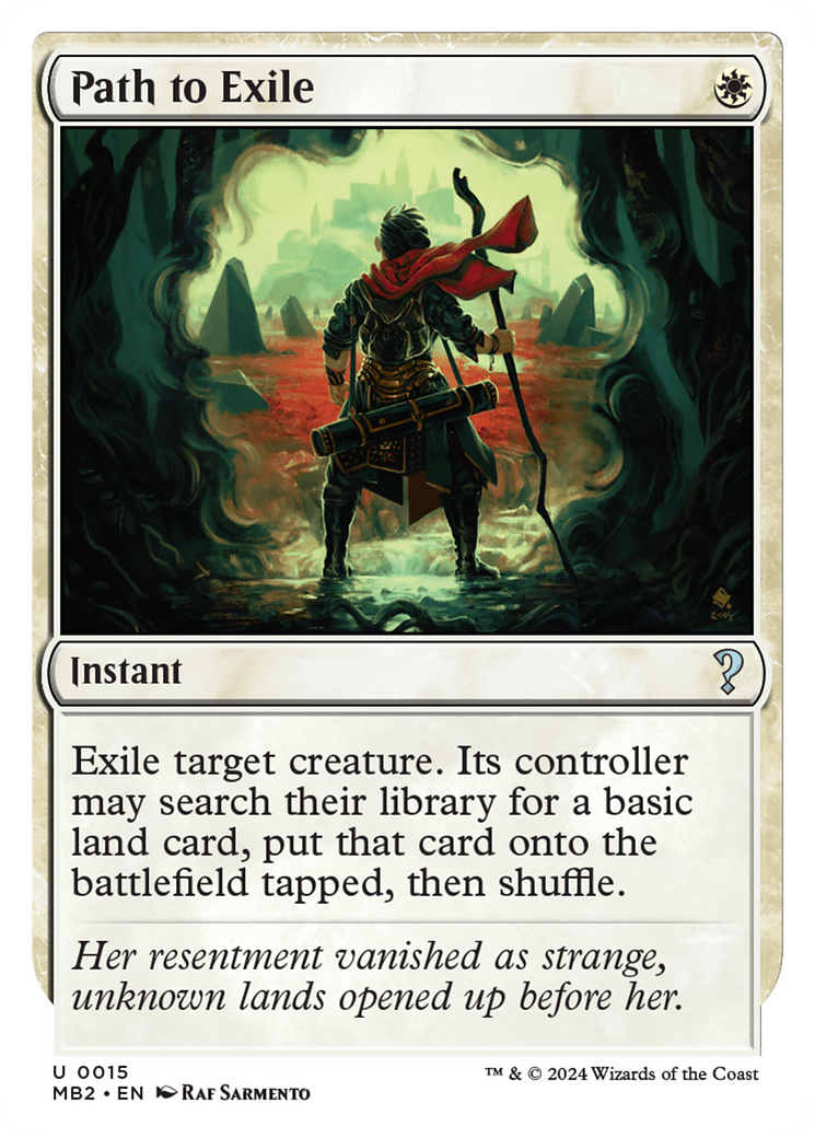 Path to Exile (White Border) [Mystery Booster 2]-1
