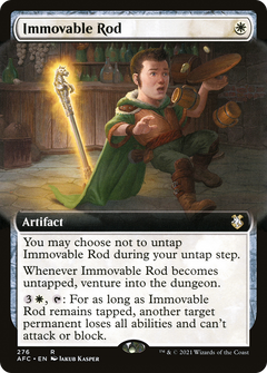 Immovable Rod (Extended Art) [Dungeons & Dragons: Adventures in the Forgotten Realms Commander]-1