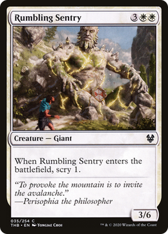 Rumbling Sentry [Theros Beyond Death]-1