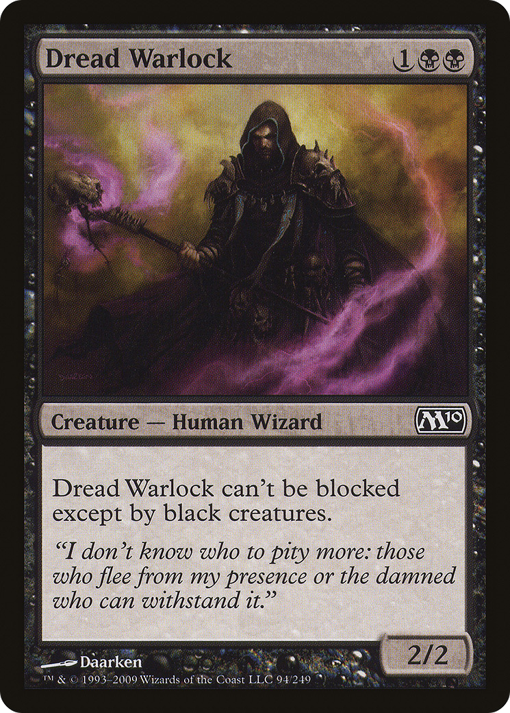Dread Warlock [Magic 2010]-1