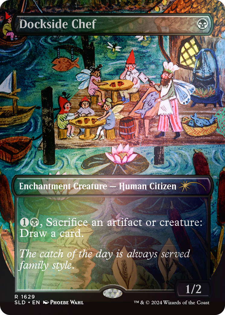 Dockside Chef (Rainbow Foil) [Secret Lair Drop Series]-1