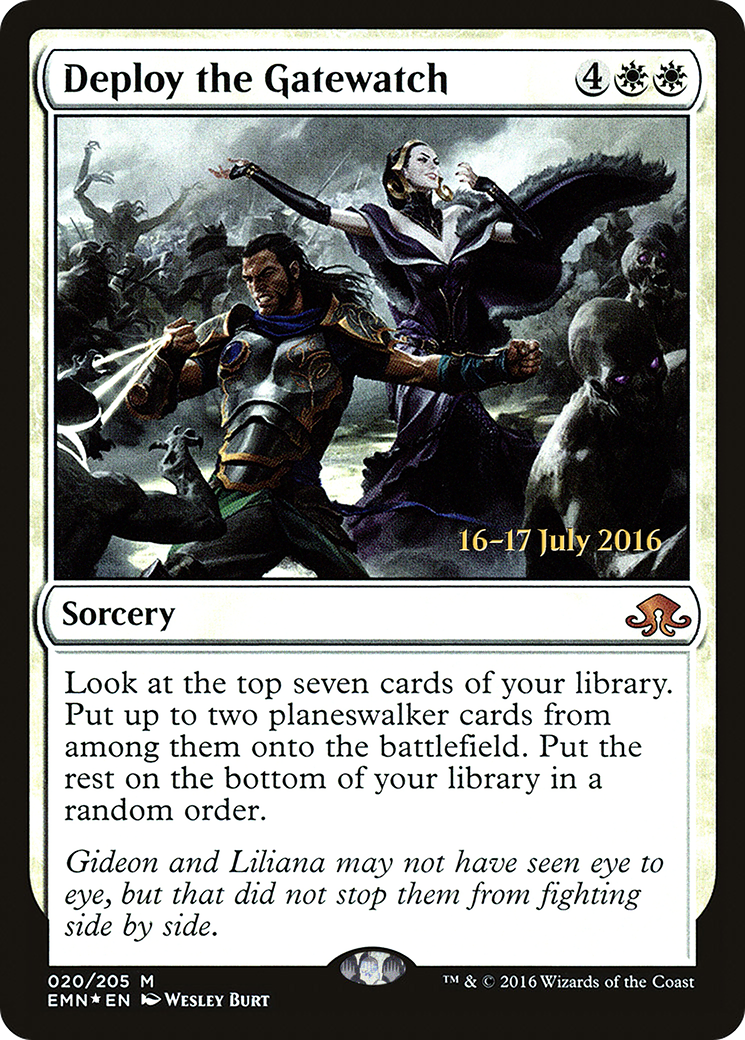 Deploy the Gatewatch [Eldritch Moon Prerelease Promos]-1