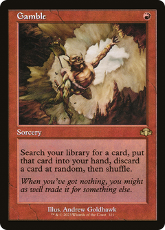 Gamble (Retro) [Dominaria Remastered]-1
