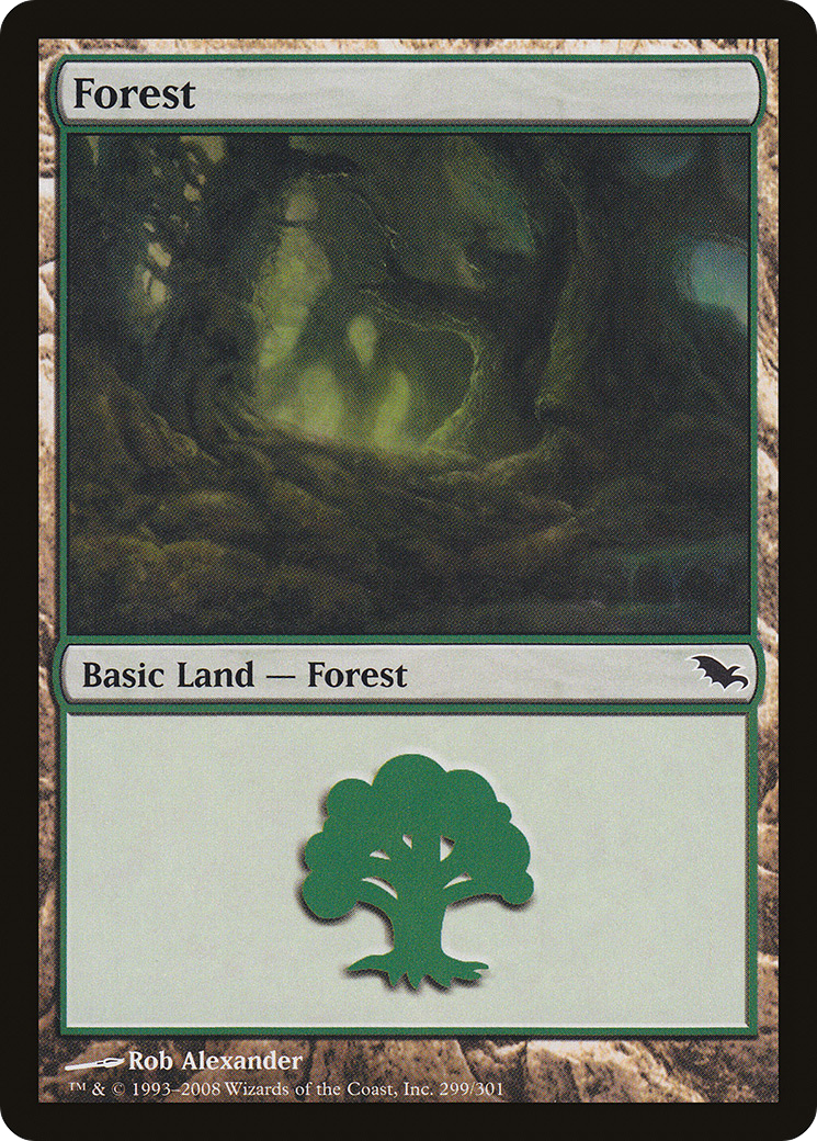 Forest (299) [Shadowmoor]-1