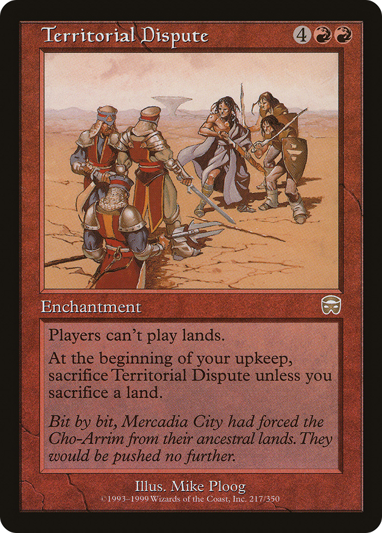Territorial Dispute [Mercadian Masques]-1