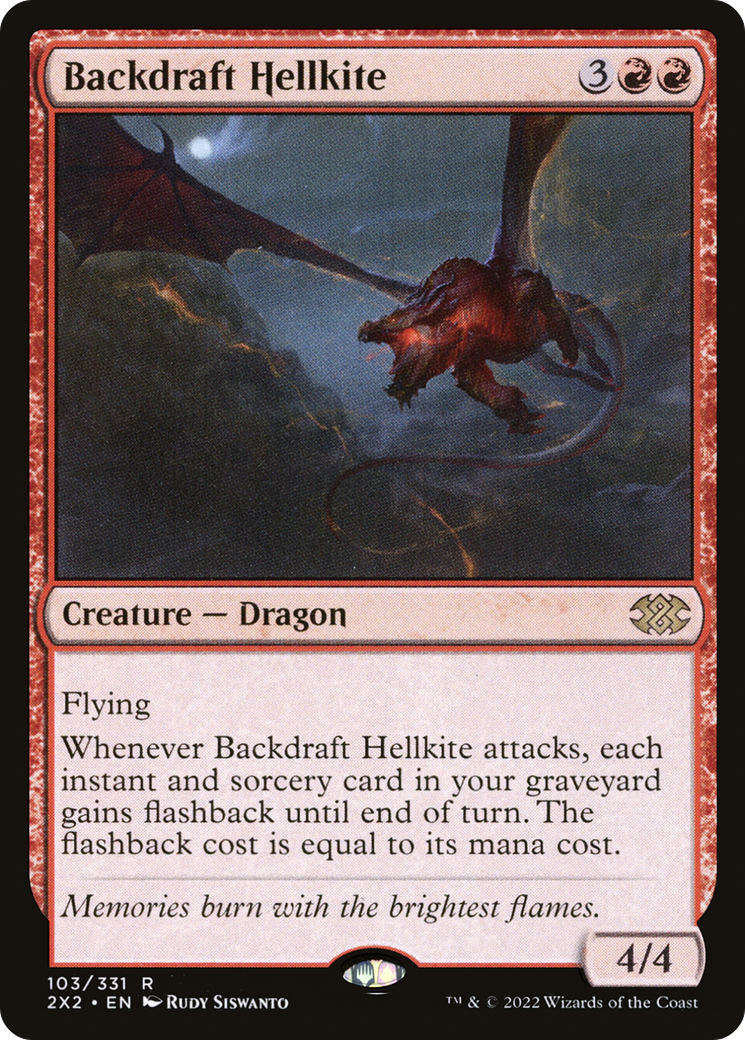 Backdraft Hellkite [Double Masters 2022]-1