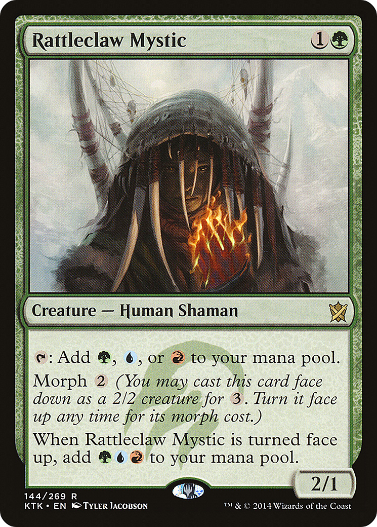 Rattleclaw Mystic [Khans of Tarkir]-1