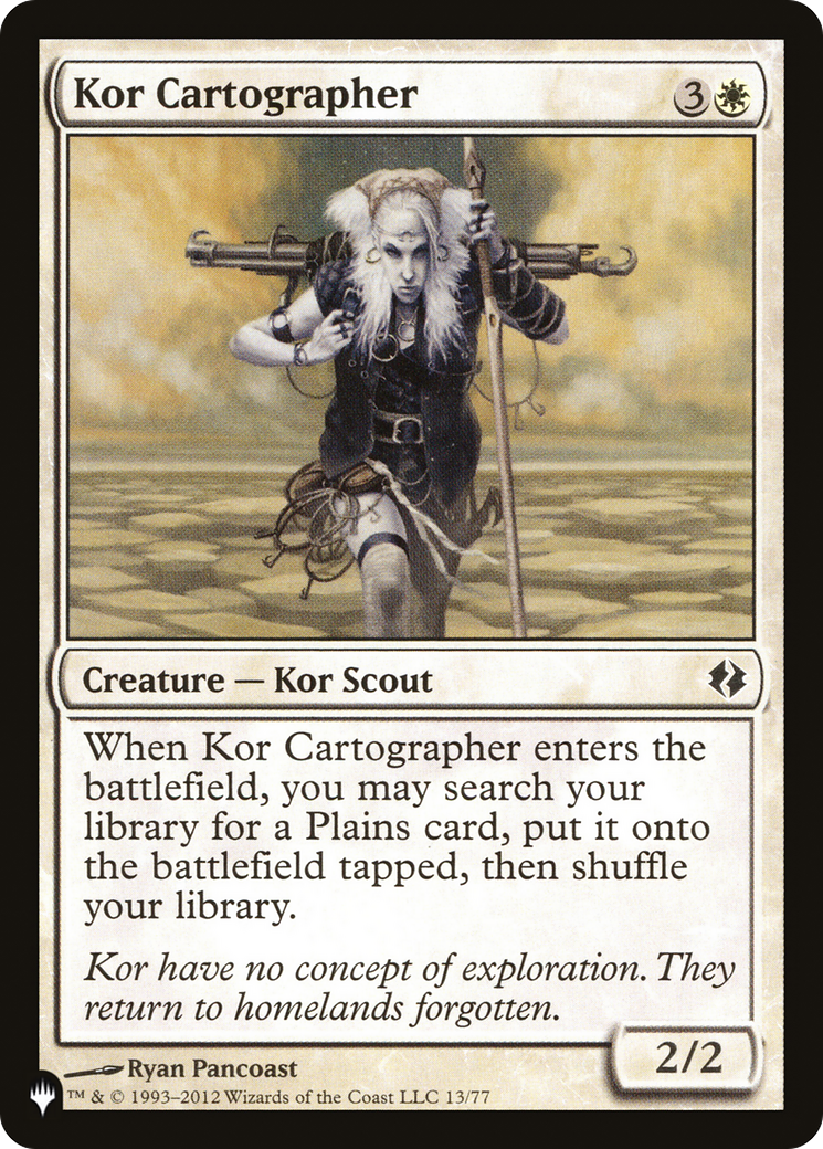 Kor Cartographer [The List]-1