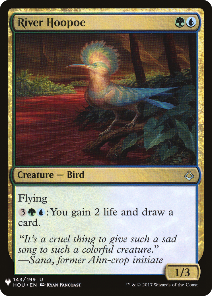 River Hoopoe [Mystery Booster]-1