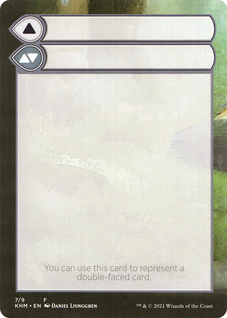 Double-Faced Substitute Card (SKHM-007) - Kaldheim Substitute Cards (Borderless)-1