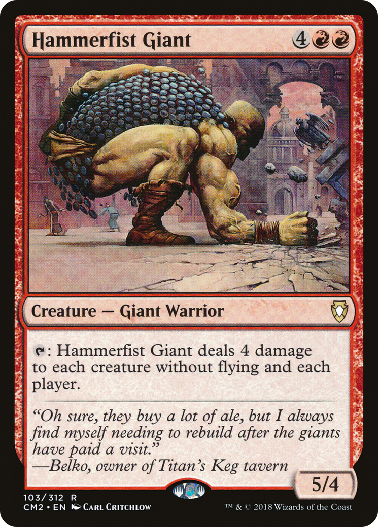 Hammerfist Giant [Commander Anthology Volume II]-1