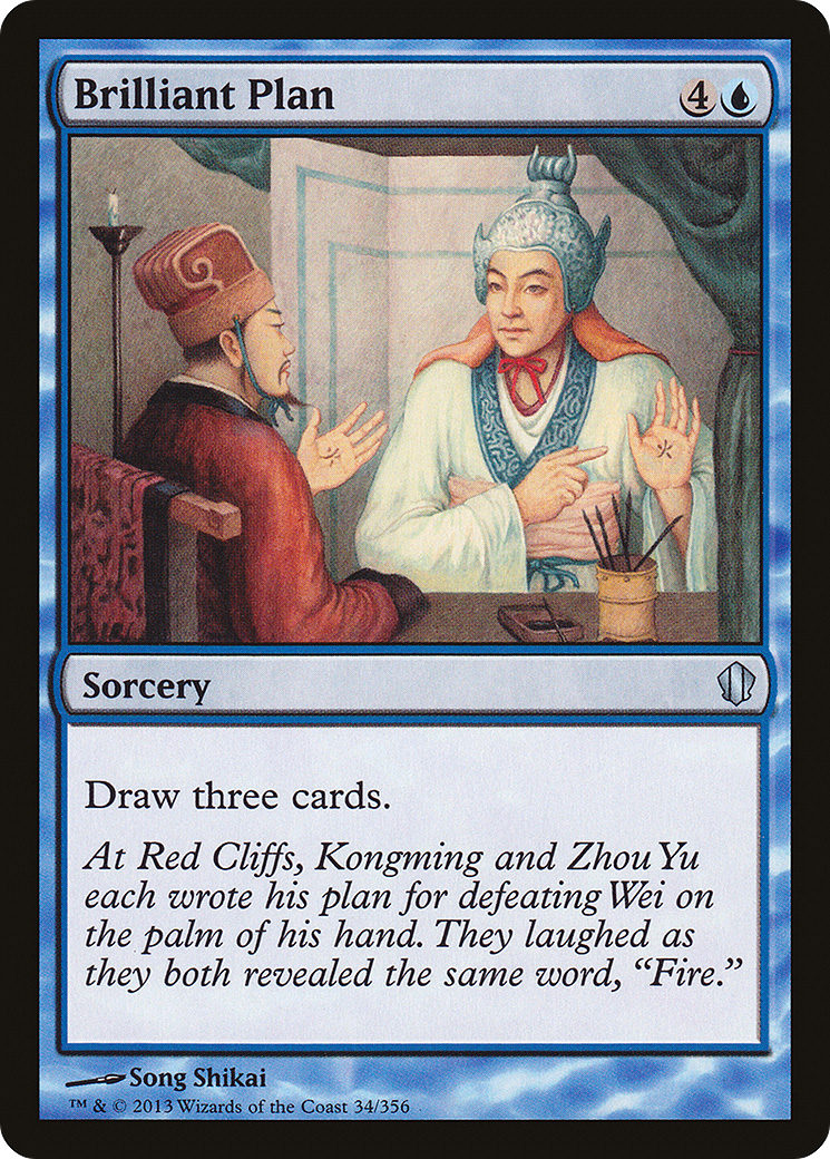 Brilliant Plan [Commander 2013]-1