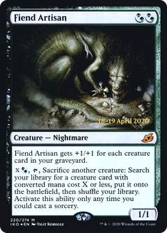Fiend Artisan [Ikoria: Lair of Behemoths Prerelease Promos]-1