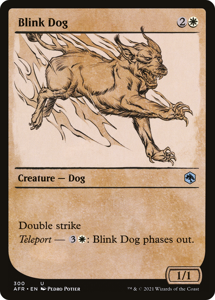 Blink Dog (Showcase) [Dungeons & Dragons: Adventures in the Forgotten Realms]-1