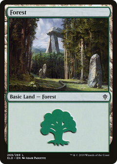 Forest (269) [Throne of Eldraine]-1