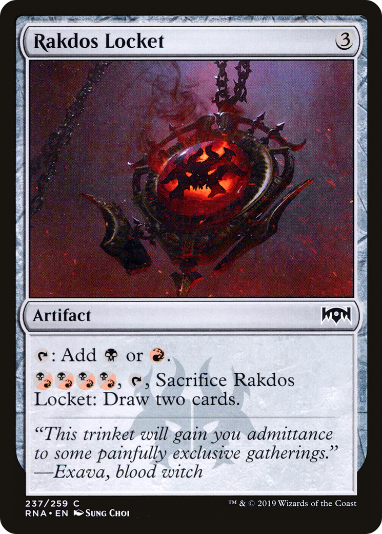 Rakdos Locket [Ravnica Allegiance]-1