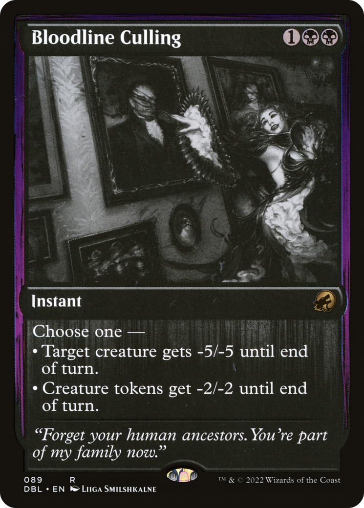 Bloodline Culling (DBL-089) - Innistrad: Double Feature-1