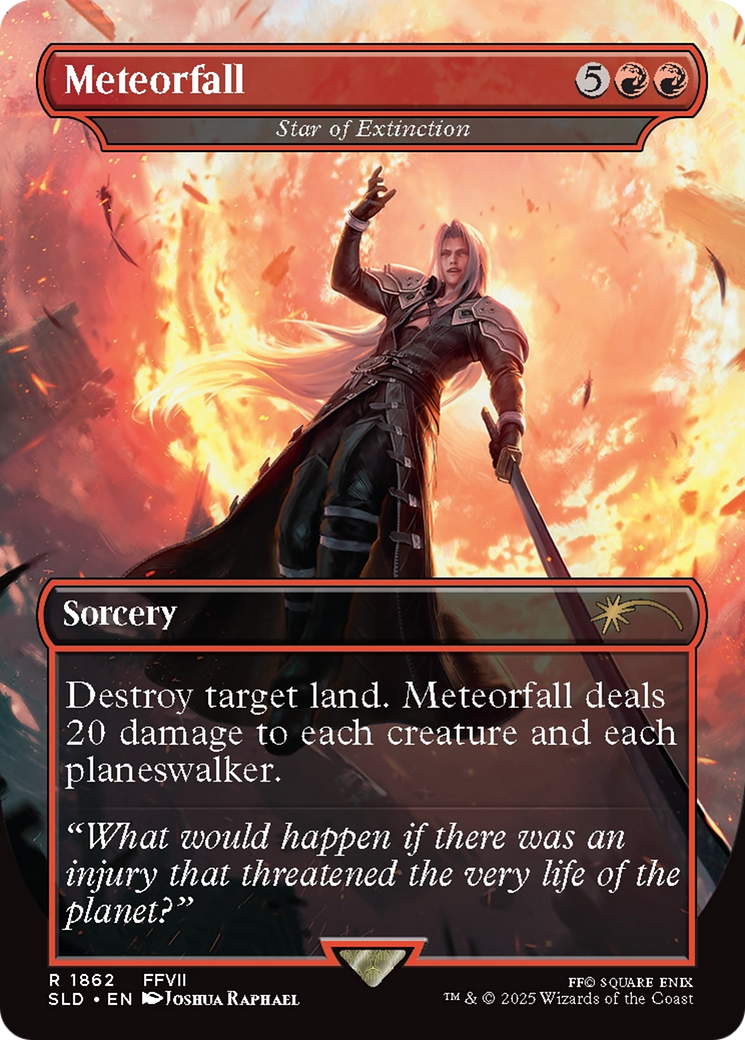 Meteorfall - Star of Extinction [Secret Lair Drop Series]-1