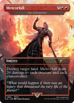 Meteorfall - Star of Extinction [Secret Lair Drop Series]-1