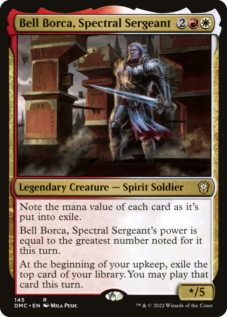 Bell Borca, Spectral Sergeant [Dominaria United Commander]-1