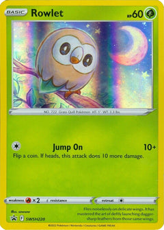 Rowlet (SWSH220) (Cosmos Holo) [Sword & Shield: Black Star Promos]-1