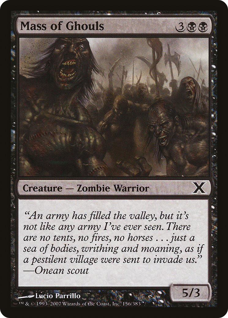 Mass of Ghouls [Tenth Edition]-1