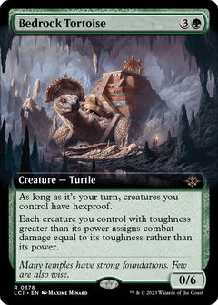 Bedrock Tortoise (Extended Art) [The Lost Caverns of Ixalan]-1